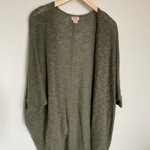 Green/Olive Cardigan